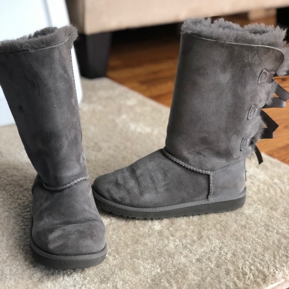 Ugg Bailey Bow Tall Sz 4 - Picture 5 of 15
